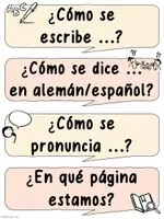 Vorschau - Poster - Frases útiles para la clase de español Poster - Seite 2