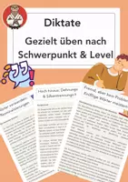 Vorschau - Unterrichtsreihen - 20 spannende Diktate für die Sekundarstufe II - Deckblatt