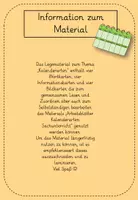 Vorschau - Fördermaterial/Inklusion - Kalenderarten Legematerial - Seite 1