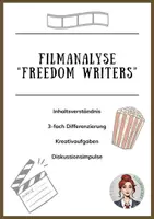 Vorschau - Arbeitsblätter - Filmanalyse Freedom Writers - Deckblatt