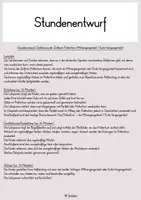 Vorschau - Stundenentwürfe - Präteritum (Tafelbilder, Hefteinträge) - Seite 3