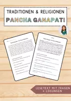 Vorschau - Arbeitsblätter - Pancha Ganapati - Ein Fest im Hinduismus - Deckblatt