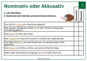 Vorschau - Arbeitsblätter - Adventskalender Deutsch 6.Klasse_Karte 3 - Deckblatt