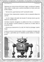 Vista previa - Hojas de trabajo - Lectura comprensiva y ejercicios | 3º Primaria - página 2