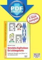 Vorschau - Arbeitsblätter - Vernetztes Kopfrechnen für Leistungsstarke (Zehner-1x1) - Seite 1