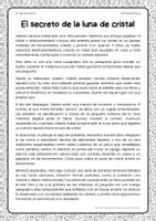 Vista previa - Hojas de trabajo - Lectura corta con desafíos de comprensión | 5º Primaria - página 1