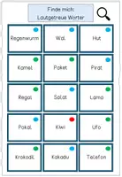 Vorschau - Spiele - DaZ: Lautgetreue Bild-Wort-Zuordnungskarten (40) - Seite 1