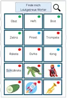 Vorschau - Spiele - DaZ: Lautgetreue Bild-Wort-Zuordnungskarten (40) - Seite 3