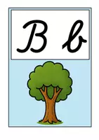 Vorschau - Poster - Schreibschrift A-Z. Buchstabenposter mit Anlautbild - Seite 3