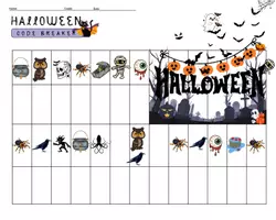 Vista previa - Juegos / Gamificación - Code breakers para Halloween - página 2