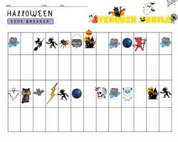 Vista previa - Juegos / Gamificación - Code breakers para Halloween - página 3