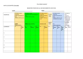 Vista previa - Evaluación - Mapa de Desempeño y Registro Individual de Seguimiento - página 1