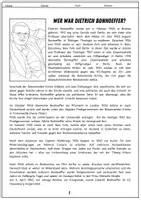 Vorschau - Arbeitsblätter - Kirche und Nationalsozialismus: Christlicher Widerstand (Dietrich Bonhoeffer, Wilhelm Busch) - Seite 2