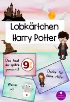 Vorschau - Anderer Materialtyp - Lobkärtchen Harry Potter - Deckblatt