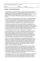 Vorschau - Unterrichtsreihen - Deutsch-Leseverstehen • Klasse 4 • Sachtext „Vulkane“ - Deckblatt