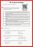 Vorschau - Stundenentwürfe - The United States of America - founding documents ideals vs reality Englisch mit Lösung - Seite 1