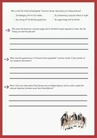 Vorschau - Stundenentwürfe - The United States of America - founding documents ideals vs reality Englisch mit Lösung - Seite 2