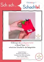 Vorschau - Stundenentwürfe - Schachtel falten – bebilderte Anleitung in Silbenschrift🎁 - Deckblatt