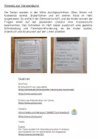 Vorschau - Arbeitsblätter - In der Schule - Freebie für Hefteinträge | Leseverständnis Klasse 1 + 2 - Seite 3