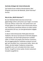 Vorschau - Stundenentwürfe - Pfingsten; Methode: Multi-Interview - Seite 1