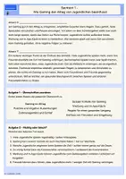 Vorschau - Arbeitsblätter - Sachtext Gaming – Wie Gaming den Alltag von Jugendlichen beeinflusst (mit Differenzierung & Wortlisten) - Seite 2