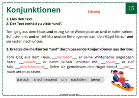 Vorschau - Arbeitsblätter - Adventskalender Deutsch 6.Klasse_Karte 15 - Seite 3