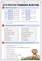 Vorschau - Arbeitsblätter - Possessive Adjectives / Possessivbegleiter üben | Arbeitsblatt Englisch 5.–6. Klasse - Seite 1