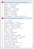 Vorschau - Arbeitsblätter - Possessive Adjectives / Possessivbegleiter üben | Arbeitsblatt Englisch 5.–6. Klasse - Seite 2