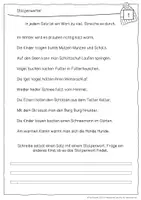 Vorschau - Unterrichtsreihen - Leseheft Winter (Winterliches Leseheft) - Klasse 3 - Seite 3
