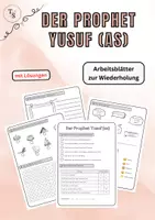 Vorschau - Arbeitsblätter - Der Prophet Yusuf (as) - Arbeitsblätter - Deckblatt