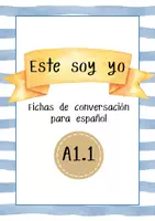 Vista previa - Unidades / Secuencias / Situaciones de Aprendizaje - A1.1 Este soy yo - Portada