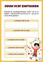 Voorbeeld - mindfulness dagboek - Pagina 2