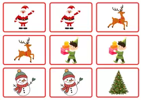 Προεπισκόπηση - Διαδραστικό υλικό - Christmas memory game cards - Εξώφυλλο