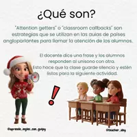 Vista previa - Tarjetas / Manipulativos - Christmas Attention getters - página 2
