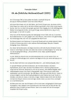 Vorschau - Text - Kurzgeschichte: "Oh du fröhliche Weihnachtszeit" (Weihnachten, Außenseiter, Weihnachtsfest) +kreative Aufgaben, Klasse 8, 9, 10 - Seite 1