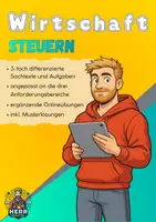 Vorschau - Unterrichtsreihen - Steuern einfach erklärt – Arbeitsblatt & Tafel-Dashboard WiPo Klasse 9-10 | differenziert - Deckblatt