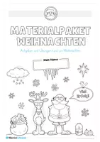 Vorschau - Arbeitsblätter - Materialpaket zu Weihnachten: 3. Klasse (24 Arbeitsblätter) - Seite 1