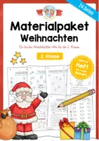 Vorschau - Arbeitsblätter - Materialpaket zu Weihnachten: 2. Klasse (24 Arbeitsblätter) - Deckblatt