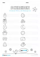 Vorschau - Arbeitsblätter - Materialpaket zu Weihnachten: 2. Klasse (24 Arbeitsblätter) - Seite 3