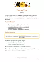 Aperçu - Jeux - Puzzles Trac - Hiver - Jeu Mathématique - Page 1