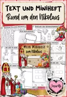 Vorschau - Arbeitsblätter - Nikolaus / Nikolaustag | Materialpaket Klasse 1 - Seite 1