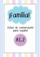 Vista previa - Unidades / Secuencias / Situaciones de Aprendizaje - A1.2 Familia - Portada