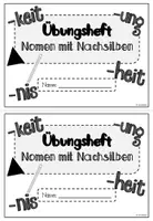 Vorschau - Arbeitsblätter - Nomen mit Nachsilben - Übungsheft (Klasse 3-4) #schulstartbyextraklasse - Seite 2
