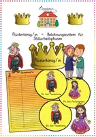 Vorschau - Anderer Materialtyp - Flüsterkönig / Belohnungssystem: Aushang (Classroom Management) - Fächerübergreifend - Kl. 3/4 - Deckblatt
