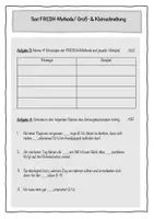 Vorschau - Arbeitsblätter - Deutsch - Test FRESCH Methode & Goß- und Kleinschreibung - Seite 2