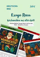 Vorschau - Stundenentwürfe - Materialpaket Escape Rooms - Seite 1
