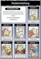 Vorschau - Mal- und Bastelvorlagen - Paper-Squishies Plätzchen - Bastelvorlage - Seite 2