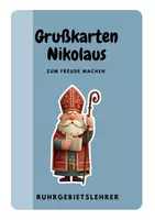 Vorschau - Bildkarten - Nikolaus Grußkarten - Deckblatt
