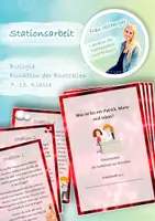 Vorschau - Unterrichtsreihen - Stationsarbeit - Funktionen der Blutzellen - Deckblatt