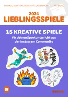 Vorschau - Spiele - Lieblingsspiele Sportunterricht Best of 2024 - Deckblatt